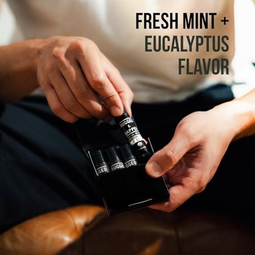 RUGGED & DAPPER Lip Balm for Men - Certified Organic & Natural - 4 Pack Hydrating Chapstick Avelisse