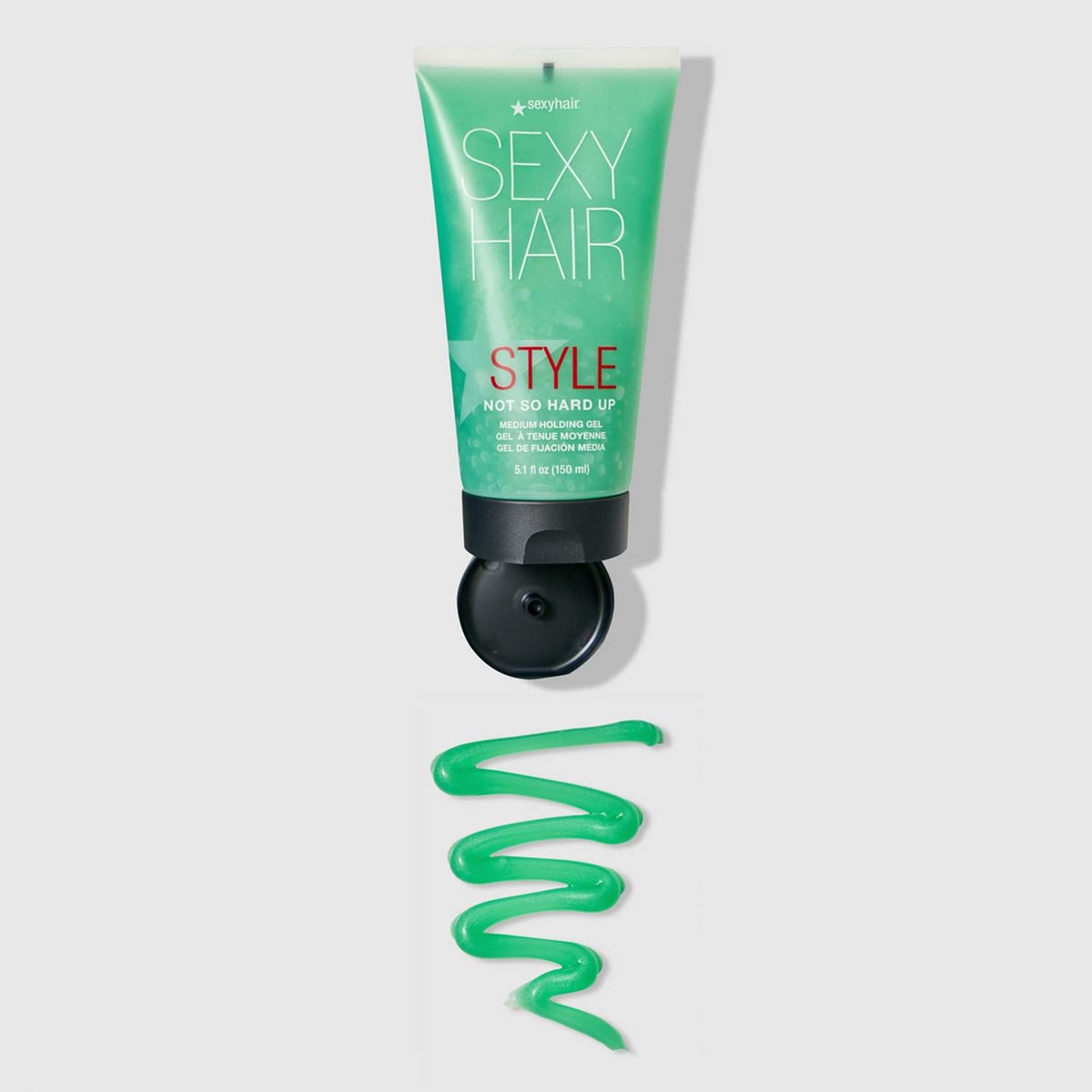 SexyHair Style Not So Hard Up Medium Holding Gel - Flexible Formula for All Hair Types, 5.1 oz - görsel 8