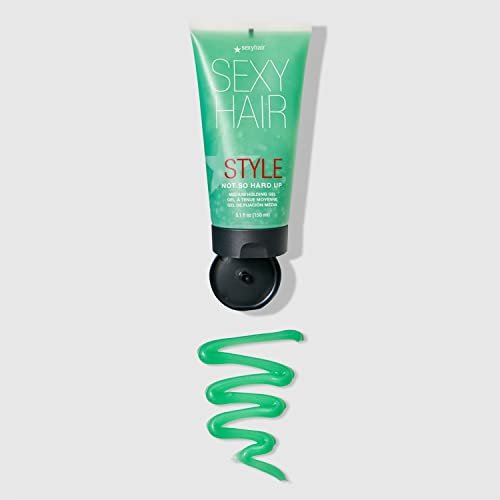 SexyHair Style Not So Hard Up Medium Holding Gel - Flexible Formula for All Hair Types, 5.1 oz - görsel 7