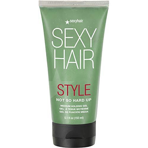SexyHair Style Not So Hard Up Medium Holding Gel - Flexible Formula for All Hair Types, 5.1 oz - görsel 1
