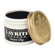Layrite Cement Hair Clay – Strong Hold, Natural Matte Finish, 4.25 oz Avelisse