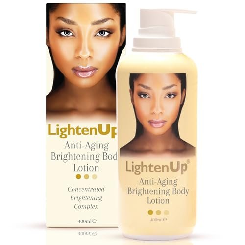 LightenUp Anti-Aging Body Lotion 400ml – Brightening Body Lotion with Argan Oil and Shea Butter Avelisse