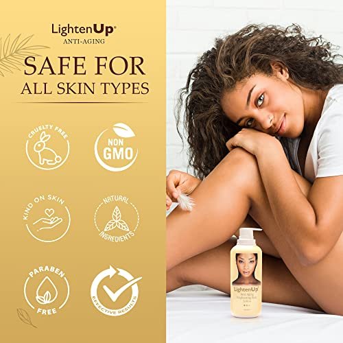 LightenUp Anti-Aging Body Lotion 400ml – Brightening Body Lotion with Argan Oil and Shea Butter Avelisse