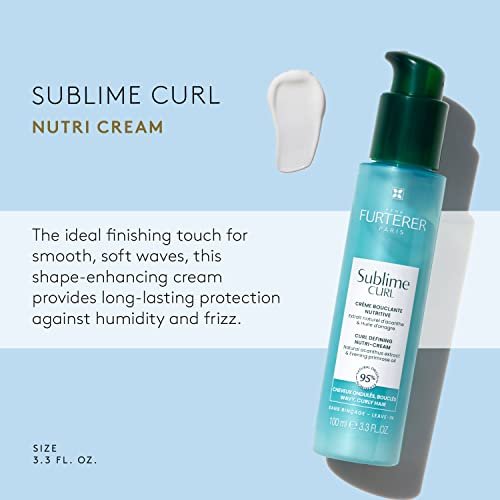 René Furterer SUBLIME CURL Curl Nutri-Activating Cream - Leave-In Curl Enhancer for Wavy & Curly Hair - Humidity & Frizz Control - 3.3 fl. oz. - görsel 4