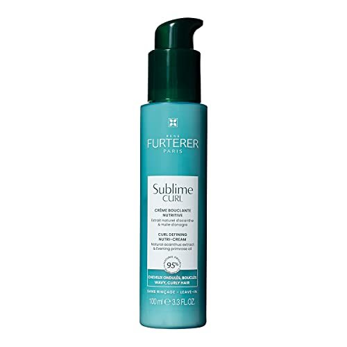 René Furterer SUBLIME CURL Curl Nutri-Activating Cream - Leave-In Curl Enhancer for Wavy & Curly Hair - Humidity & Frizz Control - 3.3 fl. oz. - görsel 2