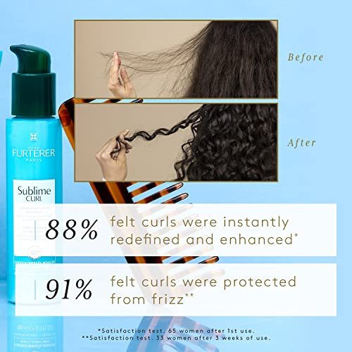 René Furterer SUBLIME CURL Curl Nutri-Activating Cream - Leave-In Curl Enhancer for Wavy & Curly Hair - Humidity & Frizz Control - 3.3 fl. oz. - görsel 10