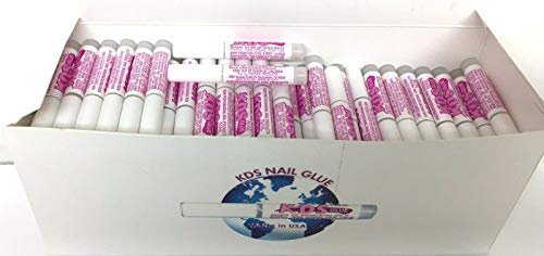 KDS Nail Tip Glue - Super Bond Adhesive for Acrylic Nails, 100 Count Avelisse