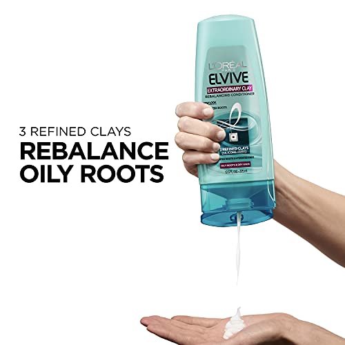 L'Oreal Paris Elvive Extraordinary Clay Rebalancing Conditioner - 12.6 fl oz - görsel 6