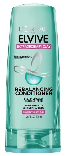 L'Oreal Paris Elvive Extraordinary Clay Rebalancing Conditioner - 12.6 fl oz - görsel 2