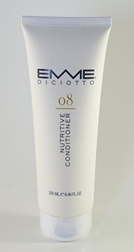 EMME DICIOTTO 08 Nutritive Conditioner – 8.45 oz (250 ml) Nourishing Hair Conditioner for Curly, Fine & Low Porosity Hair - görsel 2