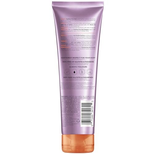 L'Oreal Paris EverPure Sulfate Free Shampoo and Conditioner Set for Curly Hair, Lightweight Anti-Frizz Coconut Oil, 8.5 Fl Oz Each (Pack of 2) - görsel 8