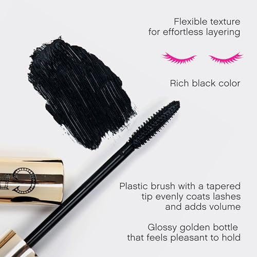 Vivienne Sabó Cabaret Premiere Black Mascara – Volume, Length, Curling, Smudge Proof & Cruelty-Free - görsel 6
