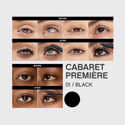 Vivienne Sabó Cabaret Premiere Black Mascara – Volume, Length, Curling, Smudge Proof & Cruelty-Free