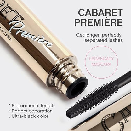 Vivienne Sabó Cabaret Premiere Black Mascara – Volume, Length, Curling, Smudge Proof & Cruelty-Free