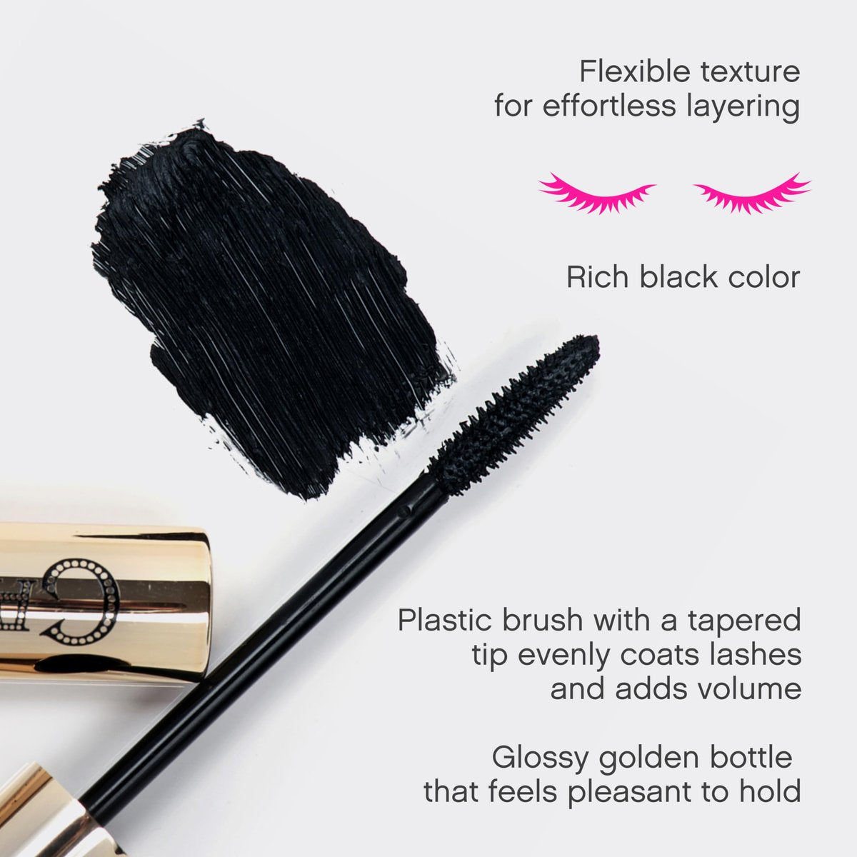 Vivienne Sabó Cabaret Premiere Black Mascara – Volume, Length, Curling, Smudge Proof & Cruelty-Free - görsel 5