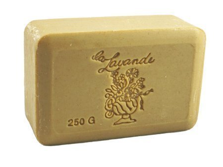 La Lavande Honey Almond Soap - 250g Wrapped Bar, Authentic French Soap - görsel 2