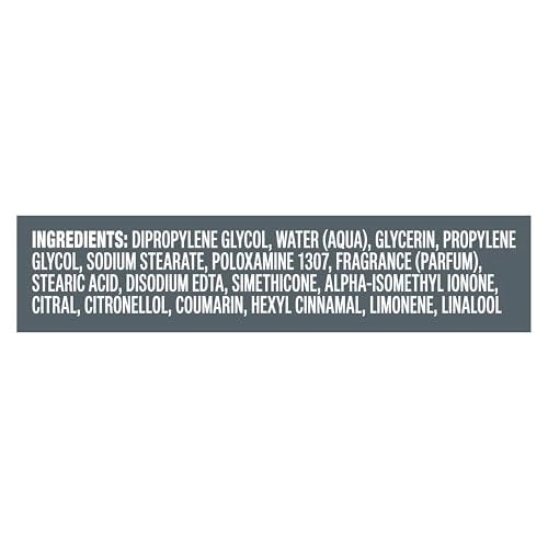 Dove Men+Care Clean Comfort Deodorant Stick, Aluminum-Free, 72-Hour Odor Protection, 3 oz (Pack of 4), Dark Grey Avelisse