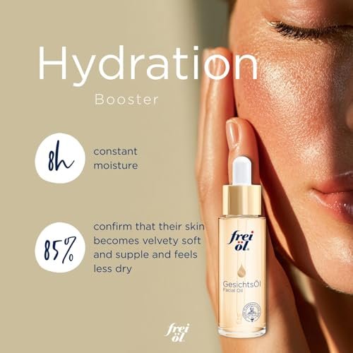 frei öl Facial Oil – Visibly Smooth Skin – Vitamin E & Omega-6 Fatty Acids – Moisturizing Face Oil – Vegan – 30 ml - görsel 6