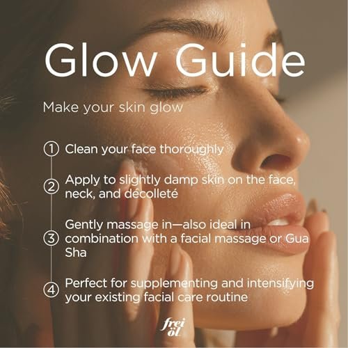 frei öl Facial Oil – Visibly Smooth Skin – Vitamin E & Omega-6 Fatty Acids – Moisturizing Face Oil – Vegan – 30 ml - görsel 12