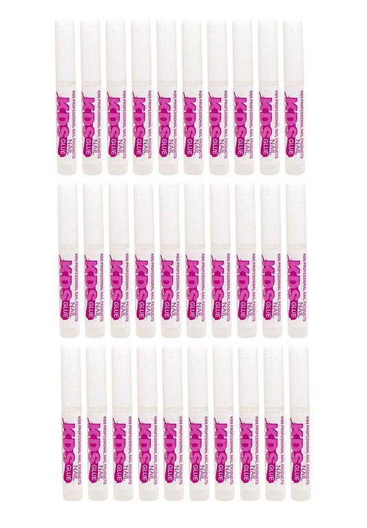 KDS Nail Tip Glue - 30 Pcs Super Bond Adhesive for Acrylic Nails Avelisse
