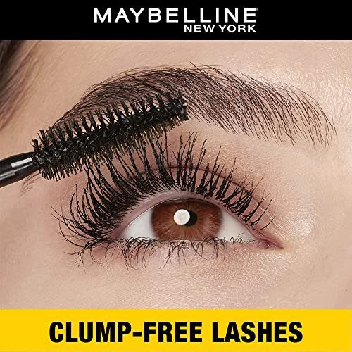 Maybelline New York Volum' Express The Colossal Big Shot Waterproof Mascara - Very Black, 0.32 fl oz - görsel 7