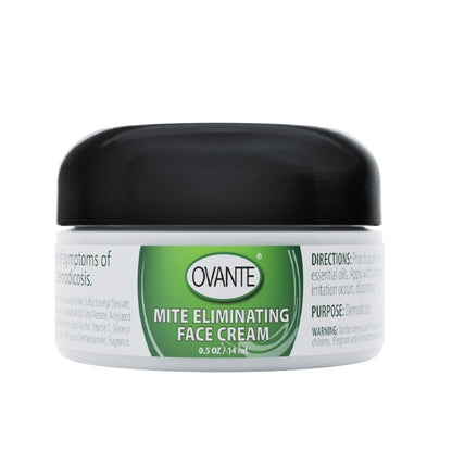 OVANTE Demodex Mite Eliminating Facial Cream for Humans – 0.5 oz Original Formula Avelisse