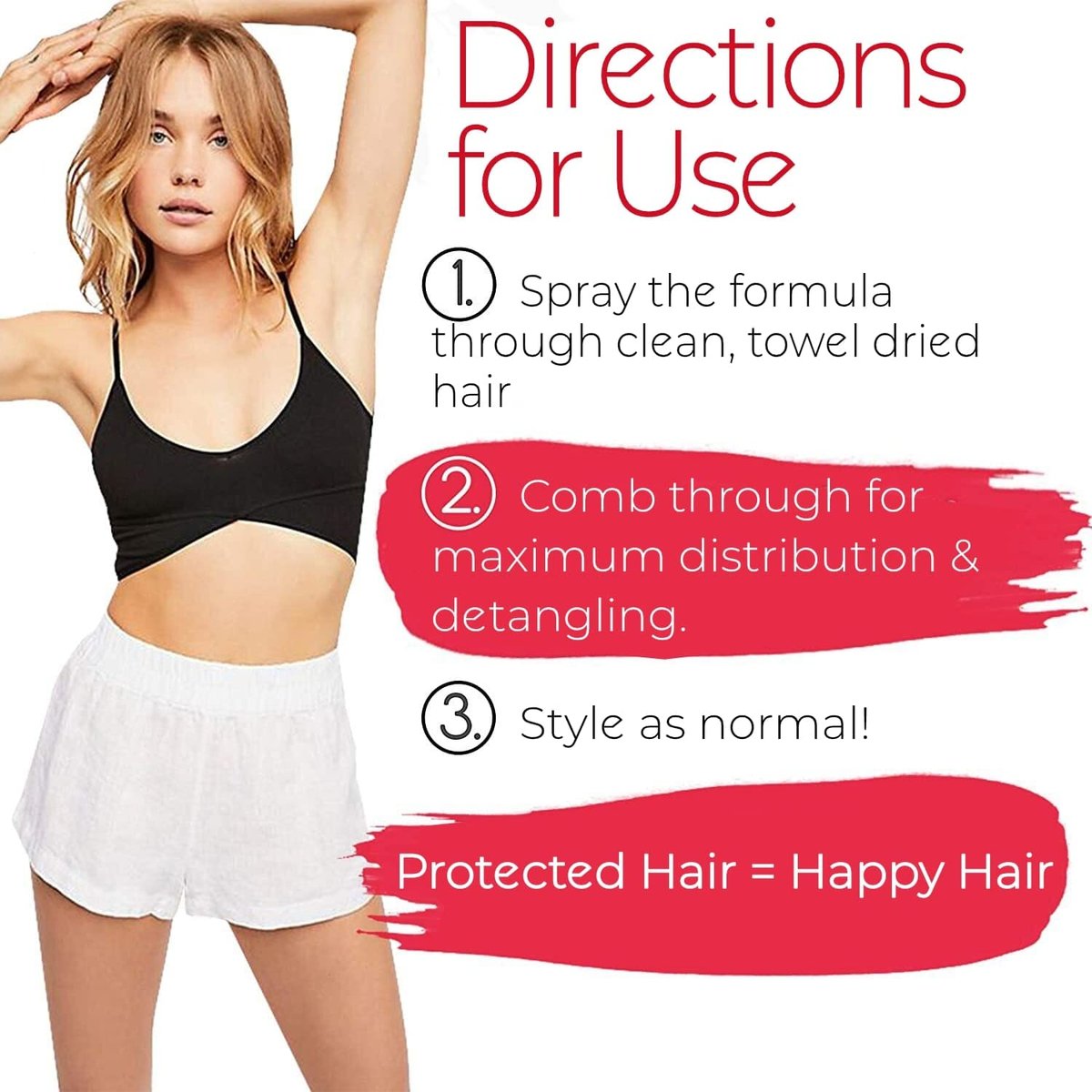 BOLD UNIQ Coconut Thermal Protection Spray - Heat Defense Up To 450°F - Prevents Frizz and Split Ends for All Hair Types - 8.45 fl oz Avelisse