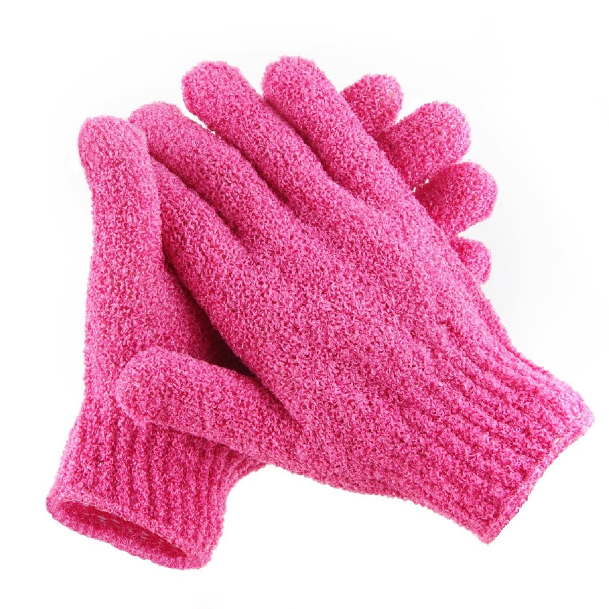 12 Pcs Exfoliating Shower Bath Gloves – Nylon Body Scrubbers for Smooth Skin (6 Pairs) - görsel 13