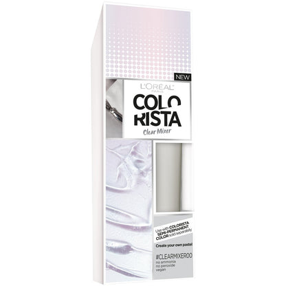 L'Oréal Paris Colorista Semi-Permanent Hair Color for Light Bleached or Blondes, Clear Mixer - 1 Pack