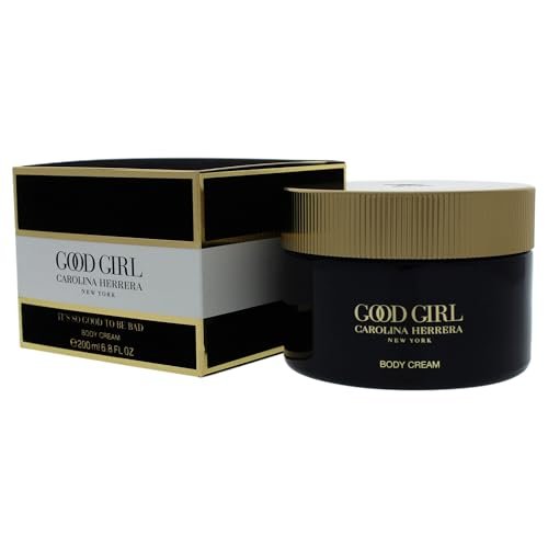 Carolina Herrera Good Girl Body Cream 6.8 oz – Luxurious, Non-Greasy Moisturizer with Signature Fragrance for All Skin Types Avelisse