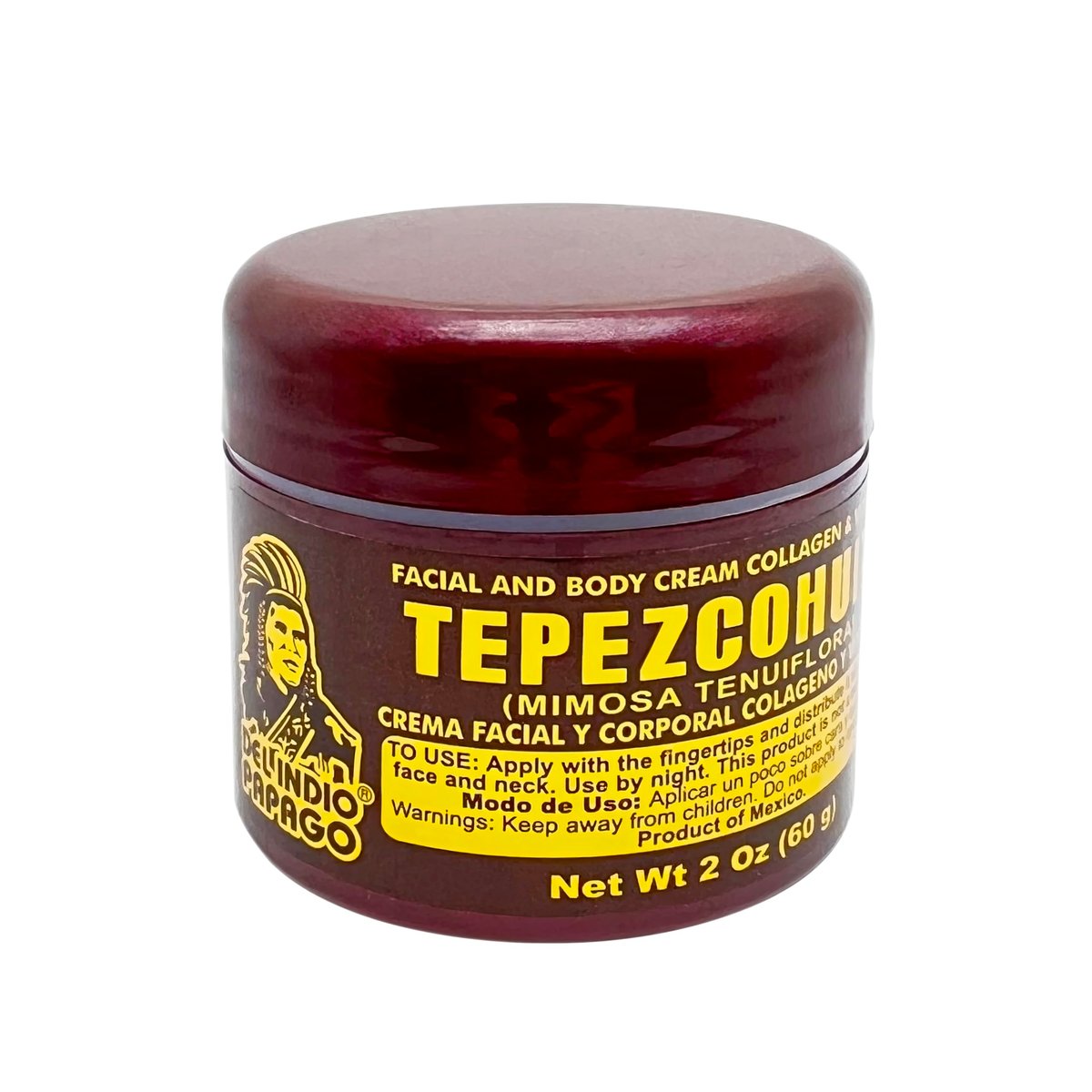 Del Indio Papago Anti-Aging Combo Pack: Night Cream, Day Cream & Tepezcohuite Natural Bar Soap for All Skin Types Avelisse