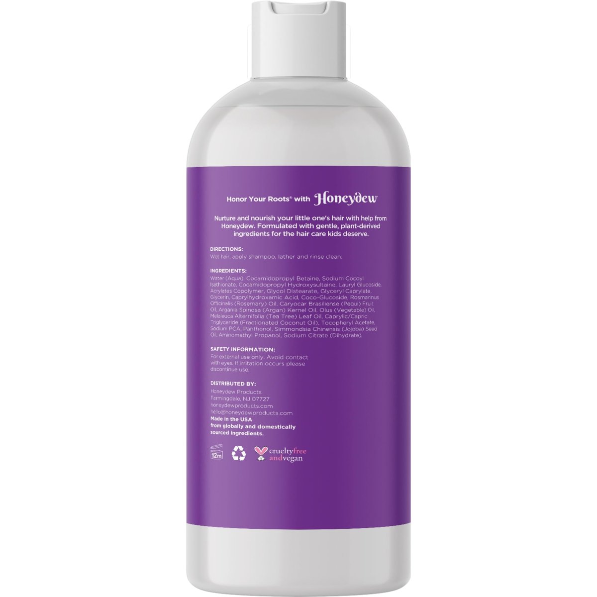 Deep Cleansing Shampoo for Kids - Paraben & Sulfate Free - Tea Tree & Rosemary Essential Oils - Gentle Nourishing Shampoo for Oily Hair, Scalp Build Up, Flakes & Dry Scalp - Maple Holistics Avelisse