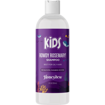 Deep Cleansing Shampoo for Kids - Paraben & Sulfate Free - Tea Tree & Rosemary Essential Oils - Gentle Nourishing Shampoo for Oily Hair, Scalp Build Up, Flakes & Dry Scalp - Maple Holistics Avelisse