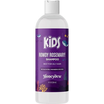 Deep Cleansing Shampoo for Kids - Paraben & Sulfate Free - Tea Tree & Rosemary Essential Oils - Gentle Nourishing Shampoo for Oily Hair, Scalp Build Up, Flakes & Dry Scalp - Maple Holistics Avelisse