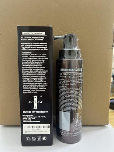 BINGO HAIR CARE Moroccan Argan Oil Shampoo - Sulfate Free, Anti Frizz Hydrating Thickening Care for Women and Men - Deep Moisturizing Treatment for Color Treated, Curly, Frizzy, Damaged and Dry Hair, 14 Fl Oz Avelisse