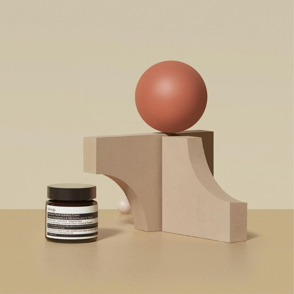 Aesop Mandarin Facial Hydrating Cream - Cooling, Toning, Balancing Moisturizer for Normal and Combination Skin, 60 mL Avelisse