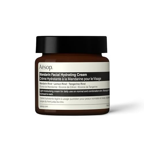 Aesop Mandarin Facial Hydrating Cream - Cooling, Toning, Balancing Moisturizer for Normal and Combination Skin, 60 mL Avelisse