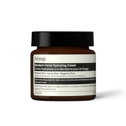 Aesop Mandarin Facial Hydrating Cream - Cooling, Toning, Balancing Moisturizer for Normal and Combination Skin, 60 mL Avelisse