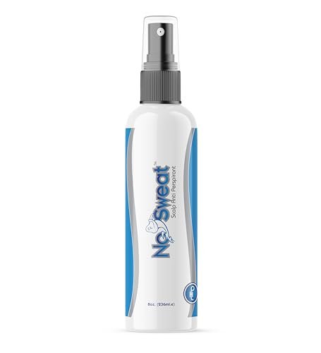 Professional Hair Labs No Sweat Scalp Antiperspirant - Prevents Oil & Sweat for Secure Wig Adhesive Bond, Works with All Lace Wig Adhesives - 8oz Avelisse