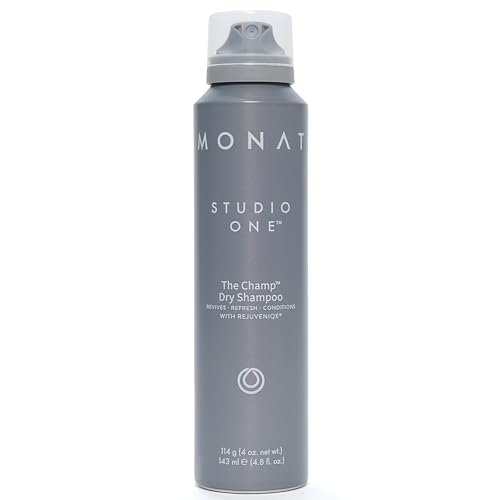 MONAT Studio One The Champ Conditioning Dry Shampoo – Waterless Shampoo for All Hair Types, Absorbs Oil & Dirt (4 oz) Avelisse