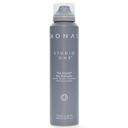 MONAT Studio One The Champ Conditioning Dry Shampoo – Waterless Shampoo for All Hair Types, Absorbs Oil & Dirt (4 oz) Avelisse