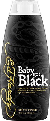 Ed Hardy Baby Got Black Tanning Lotion - 10 oz | Deep Dark Bronzer Avelisse