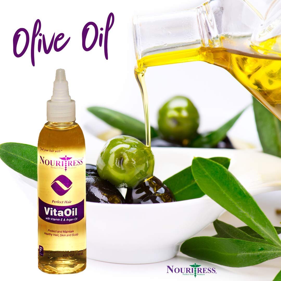 NouriTress Perfect Hair VitaOil - Rosemary & Argan Oils with 14 Essential Oils - Promotes Hair Growth - 4 oz - görsel 4
