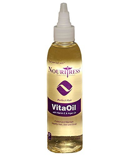 NouriTress Perfect Hair VitaOil - Rosemary & Argan Oils with 14 Essential Oils - Promotes Hair Growth - 4 oz