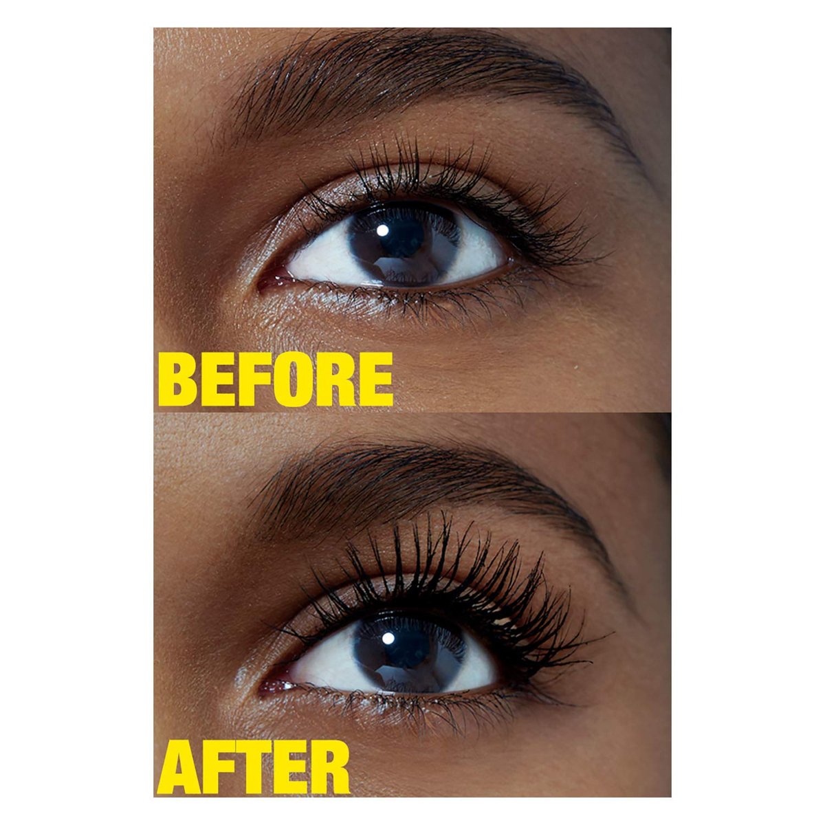 Maybelline New York Volum' Express The Colossal Big Shot Washable Mascara, Blackest Black, 0.33 fl. oz. - görsel 11
