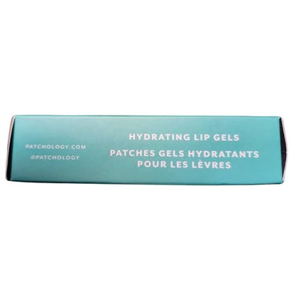 Patchology FlashPatch Hydrating Lip Mask Gels with Hyaluronic Acid, Green Tea & Peptides – Ultra Moisturizing Lip Treatment for Dry Lips (5 Count)