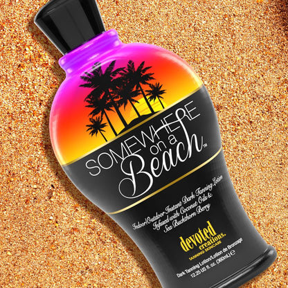 Devoted Creations Somewhere on a Beach Indoor Outdoor Instant Dark Tanning Lotion - 12.2 oz Avelisse