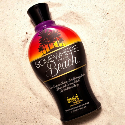 Devoted Creations Somewhere on a Beach Indoor Outdoor Instant Dark Tanning Lotion - 12.2 oz Avelisse