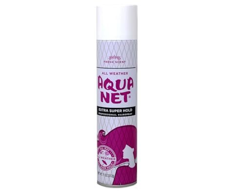 Aqua Net Professional Hair Spray Extra Super Hold Fresh Scent - 11 oz (Pack of 3) Avelisse