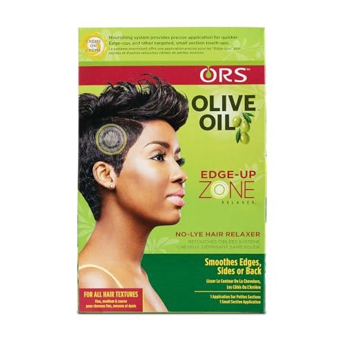 ORS Olive Oil Zone Relaxer Kit - 3 Piece Set for Silky Straight Hair - görsel 2